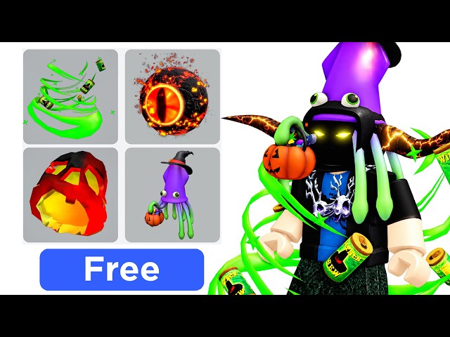 Every easy FREE ITEMS on The Hallow Roblox event