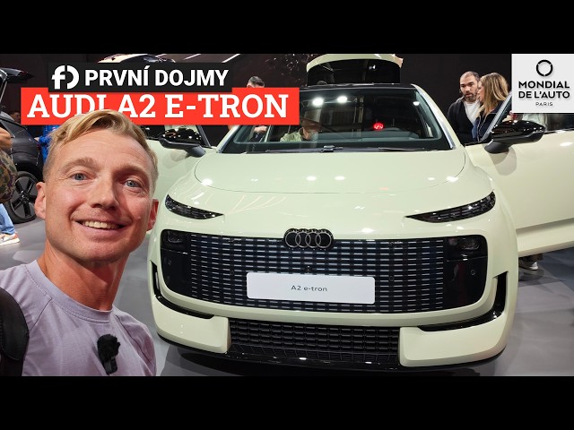 Audi A2 e-tron je malý, úsporný a jeho siluetu si nespletete