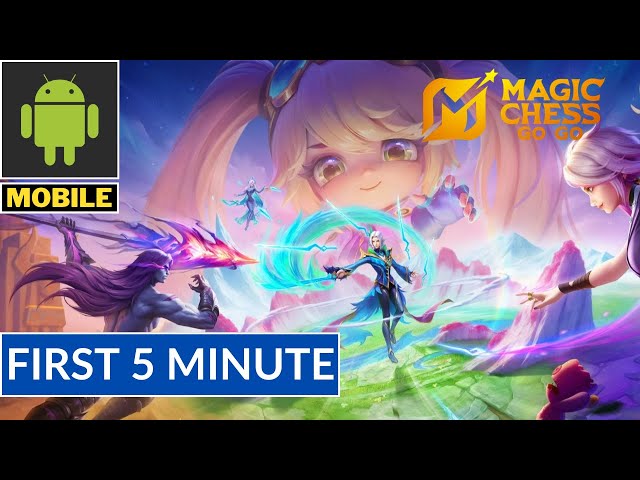 First 5 Minute of MAGIC CHESS GO GO | Poco X6 Pro | Gameplay | Mobile Gaming