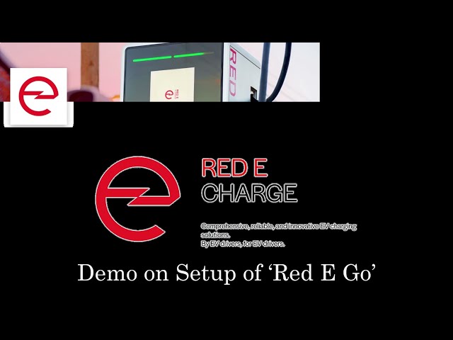 Red E Charge -  Red E Go Demonstration