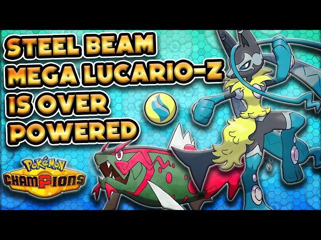 This Move Makes MEGA LUCARIO-Z OVERPOWERED in Pokémon Champions