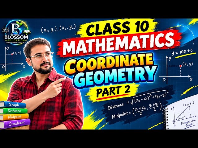 📚 Class 10 Mathematics – Coordinate Geometry |