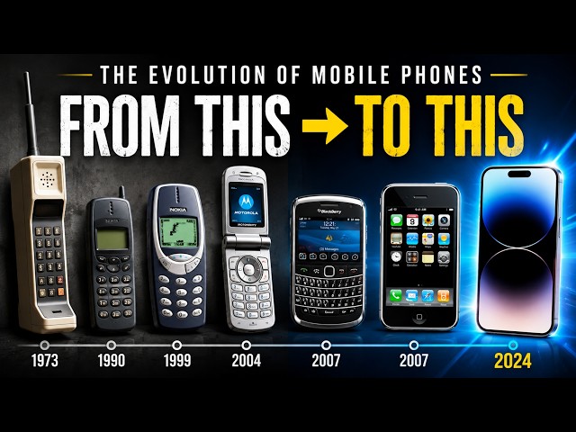 The Evolution of Mobile Phones: From 1973 to Today