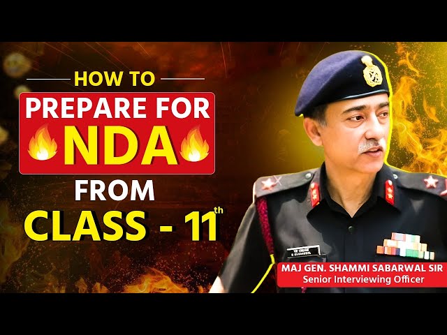 How To Prepare NDA From Class 11th🔥| NDA की तैयारी 11वी के साथ कैसे करें  - NDA Tips & Strategy #nda