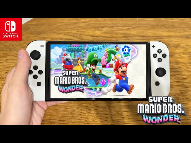 Super Mario Bros Wonder | Nintendo Switch Oled Gameplay