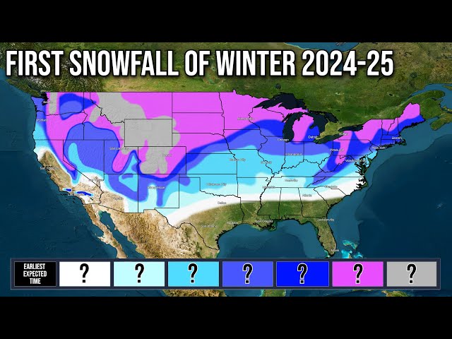 When YOU Could See Your FIRST Snowfall