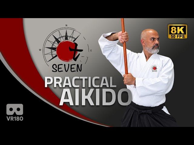 Practical Aikido Self-Defense Techniques | Sensei Elie Beam | Immersive 8K VR180
