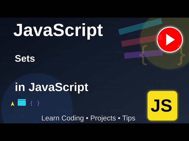 Sets in JavaScript