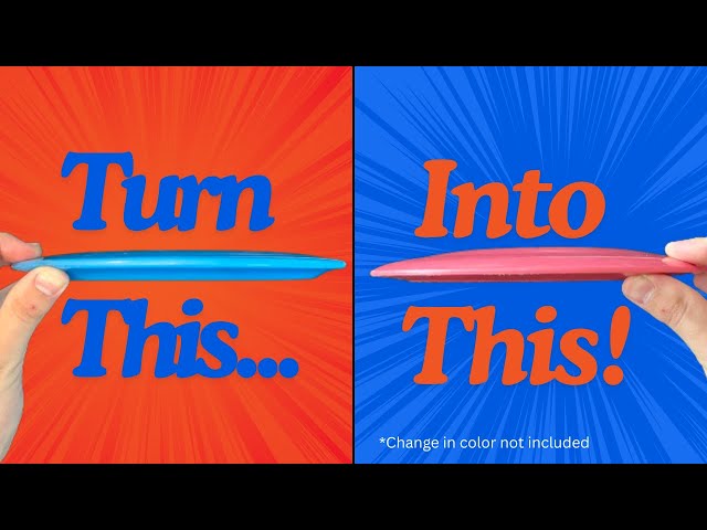How To Add Dome To A Flat Disc & How It Affects The Flight || Disc Golf