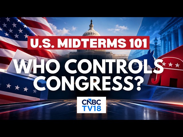 US Midterms 2026: Can Democrats Win Congress? The Math Explained | N18G | CNBC TV18