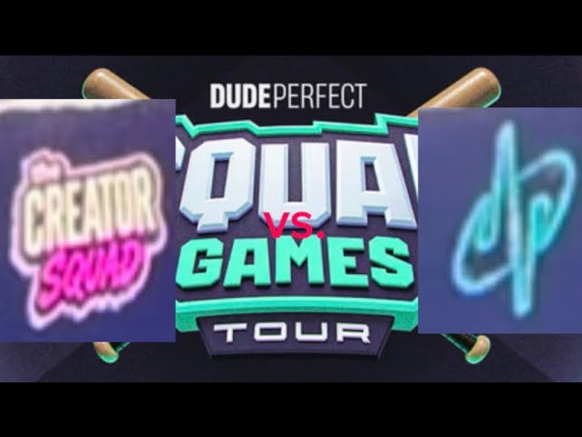 Dude perfect vs the creator squad! (Go kart soccer) 