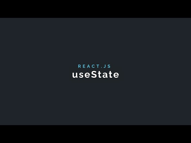 React Hook useState
