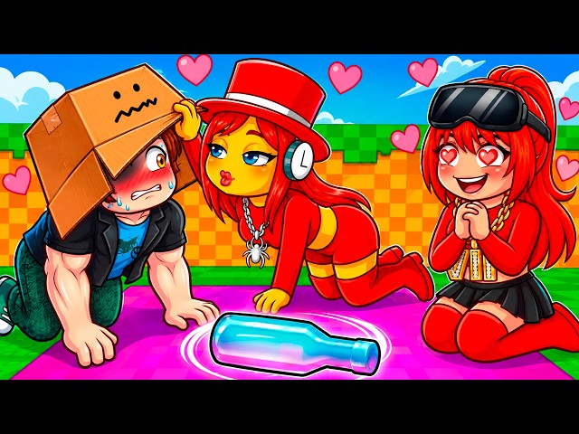 No Face Boy SPIN THE BOTTLE in a DATING SERVER (Steal an Egg)