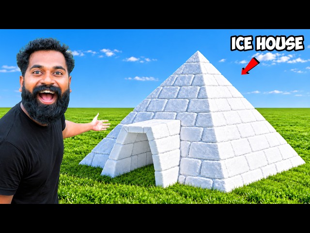 We Made Pyramid Ice House | ICE HOUSE | M4 Tech |