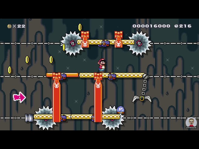 SMM2 Showcase: Elon Musk's Boring Tunnel (M1F-WNC-63G) - Super Mario Maker 2