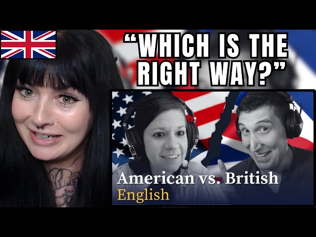 BRITISH Girl Reacts | The battle between British and American English