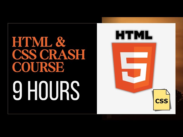 Frontend Development Tutorial 2025 | HTML & CSS Crash Course