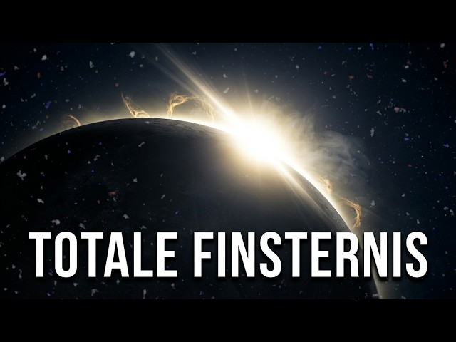 Totale Sonnenfinsternis HDR 4K mit Blender 5.2 animiert