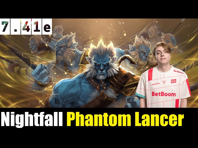 🤯 Nightfall [Phantom Lancer] HC 7.41e - DOTA 2 HIGHEST MMR #dota #dota2