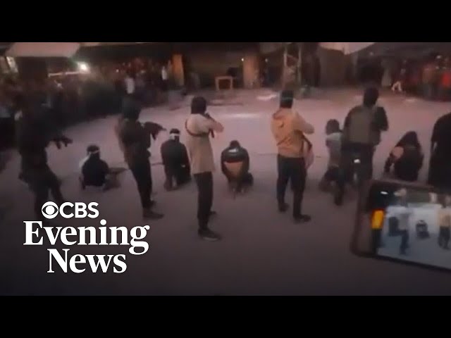 Hamas fighters execute Palestinians they accuse of collaborating with Israel