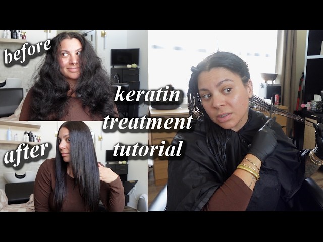 How to do a keratin treatment at home (EASY & NO FUMES) // GK The Best Smoothing System tutorial