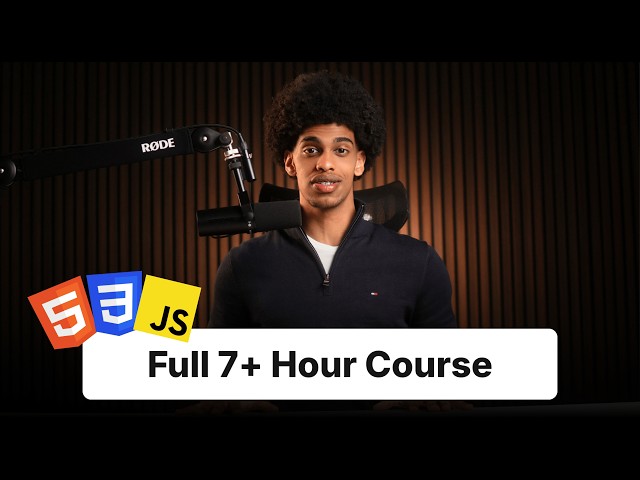 Frontend Web Development Bootcamp Course (JavaScript, HTML, CSS)