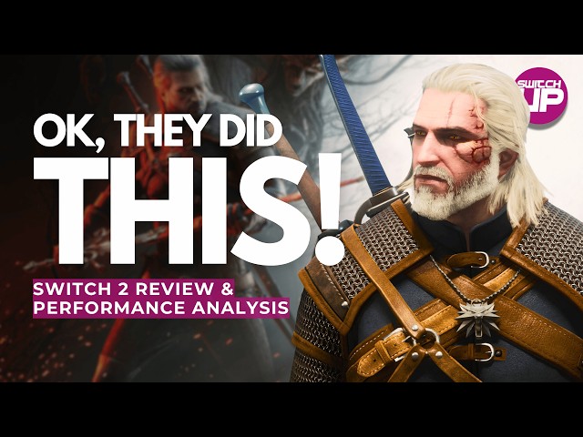 The Witcher 3 Wild Hunt Remastered Nintendo Switch 2 Review & Performance Analysis!