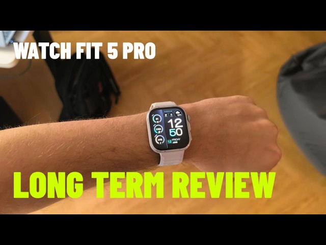 Huawei Watch Fit 5 Pro: Long-Term Experience Report! 🗺️🏃‍♂️ (3 Weeks in Asia)