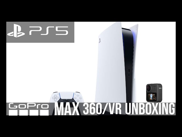 Playstation 5 Unboxing - 360/VR Video - GoPro Max