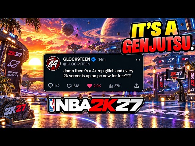 they went after his wife & kids.. nba 2k27 x4 unlimited rep glitch 🤔