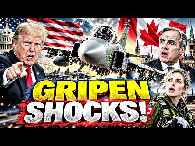 Gripen E Shocks Canada:The JetThat Terrifies Even Superpowers!