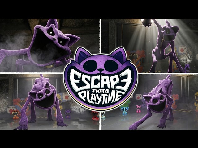 Escape From Playtime - All CatNap Animations