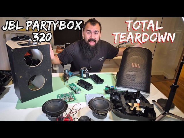 TOTAL Teardown of JBL Partybox 320