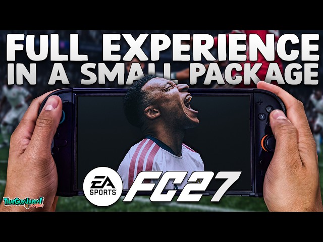 EA Sports FC 27 on Nintendo Switch 2 Handheld – Gameplay & Performance #eapartner