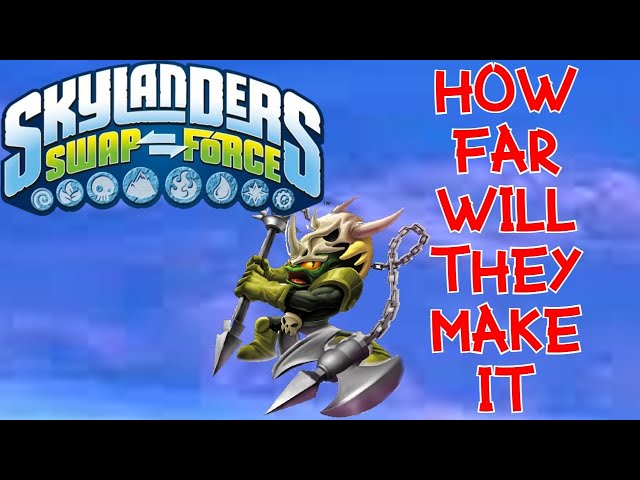 How far can Voodood make it in Skylanders Swap Force?