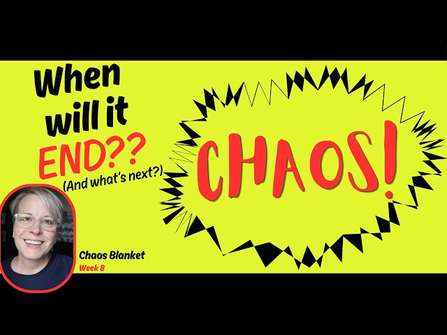 When will the Chaos END? And what's coming up next? Week 8 is here!!!
