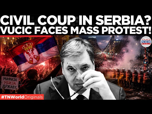 SERBIA PROTESTS EXPLODE: Belgrade Burns With Anger as Anti-Vucic Demonstrations Grip Capital