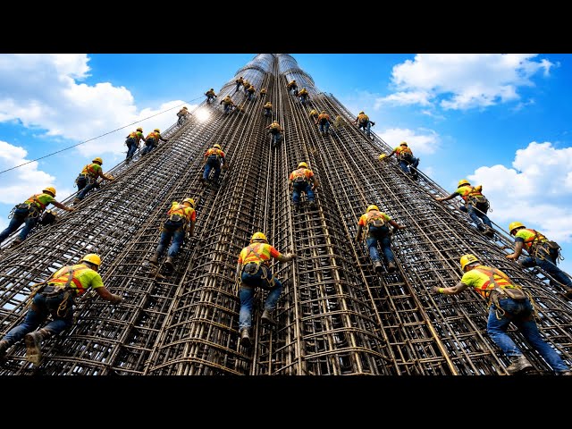 Burj Khalifa Construction Explained | $1.5 Billion Engineering Marvel (Full Process)