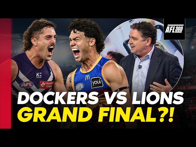 ‘Over After 7 Minutes’ 🫣 Dockers & Lions respond with statement do or die finals wins 💥 | AFL 360
