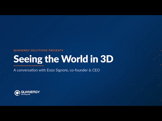 Seeing the World in 3D: Physical AI and LiDAR with Enzo Signore | Quanergy Podcast