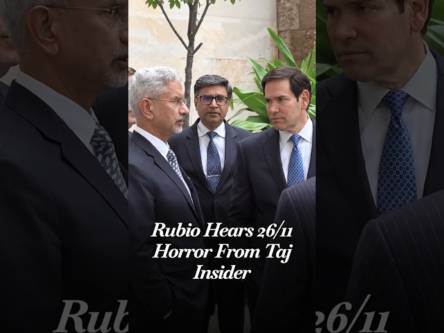 EAM S Jaishankar Makes Marco Rubio Hear 26/11 Pak Terror Attack Horror First-Hand