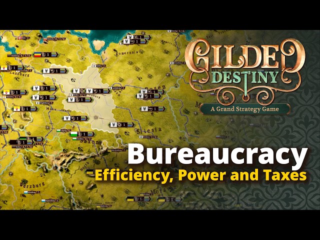 Efficiency, Power And Taxes – Here’s How Bureaucracy Works In Gilded Destiny (Dev Diary 37)