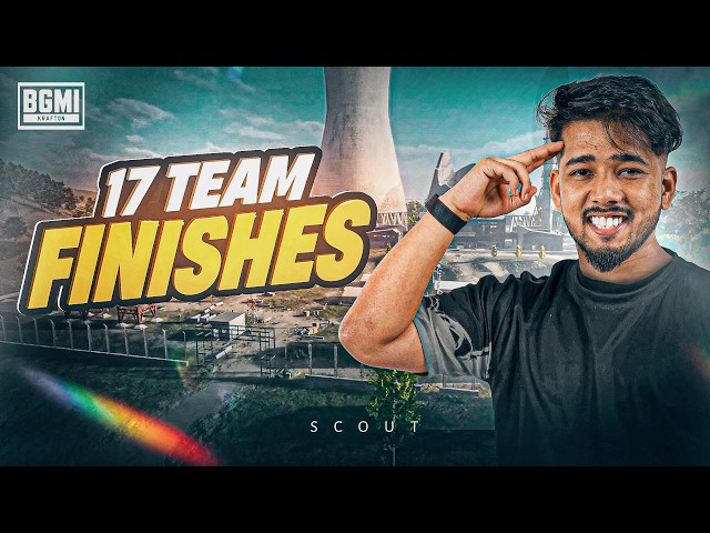 NEW CHAPTER BEGINS | 17 TEAM FINISHES | BGMI TOURNAMENT POV