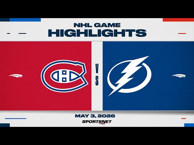 NHL Game 7 Highlights | Canadiens vs. Lightning - May 3, 2026