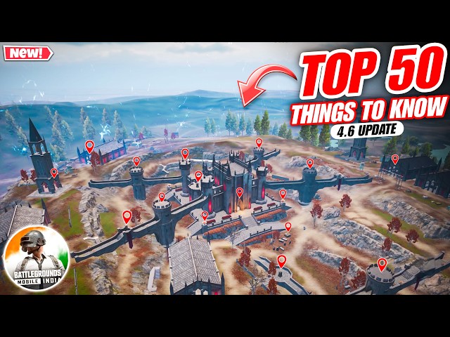 Everything About BGMI 4.6 Update😍Top 50 Things/Tips You MUST Know | BGMI Vampire Event Update GUIDE.