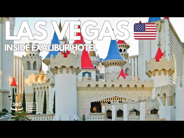 Inside Excalibur Las Vegas 360 | Explore the Castle on the Strip