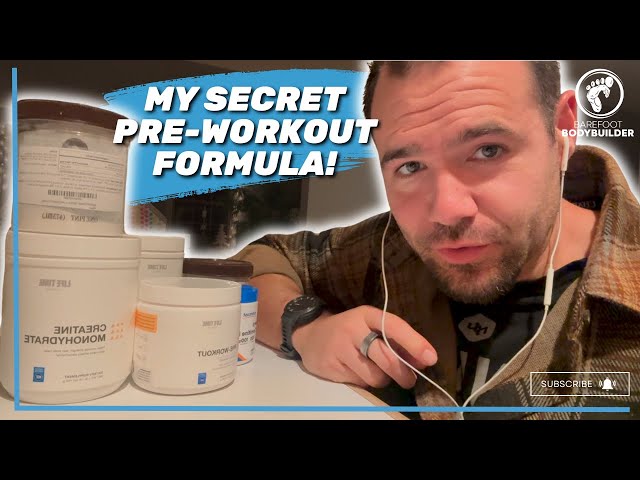 Pre-Workout Potion: The Ultimate Muscle-Building & Energy-Boosting Mix