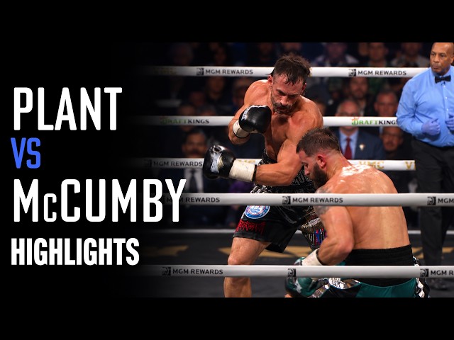 Caleb Plant vs Trevor McCumby Highlights | Tough Challenger, But His Boxing IQ Was Different!🧠