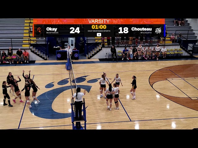 2026-27 High School Volleytball Okay vs Chouteau pt2