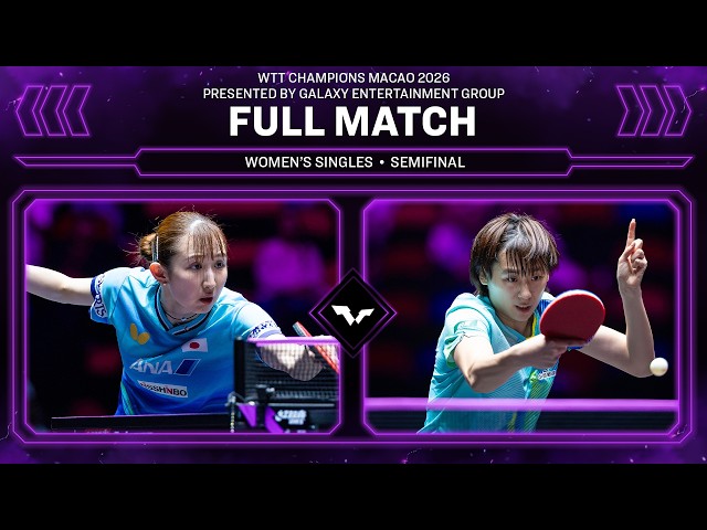 FULL MATCH | Hina Hayata vs Chen Yi | WS SF | #WTTMacao 2026
